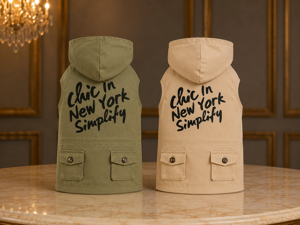 Manhattan Cotton Dog Coat