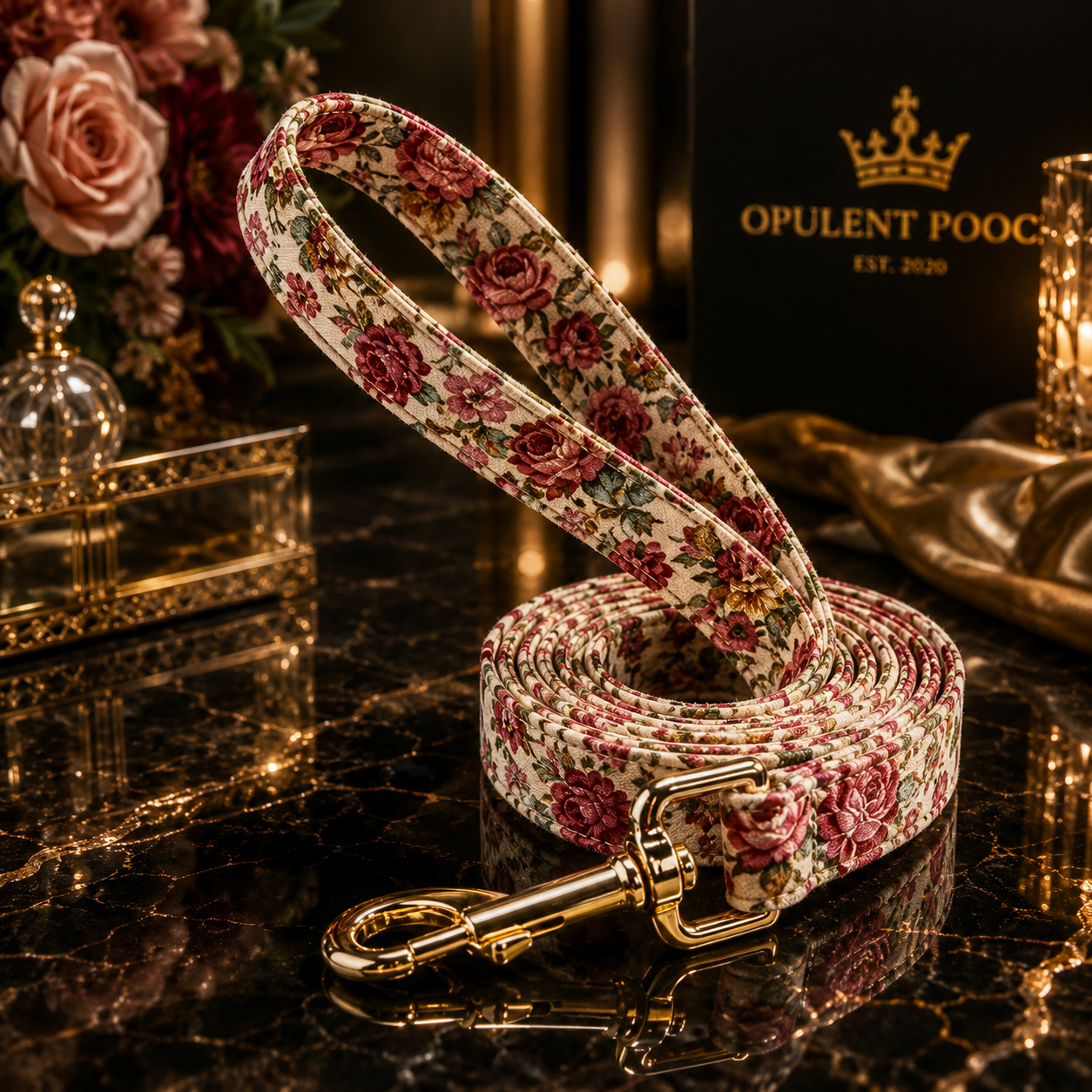 The Floral Heirloom Leash