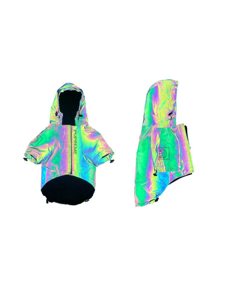 Aurora Reflective Dog Raincoat