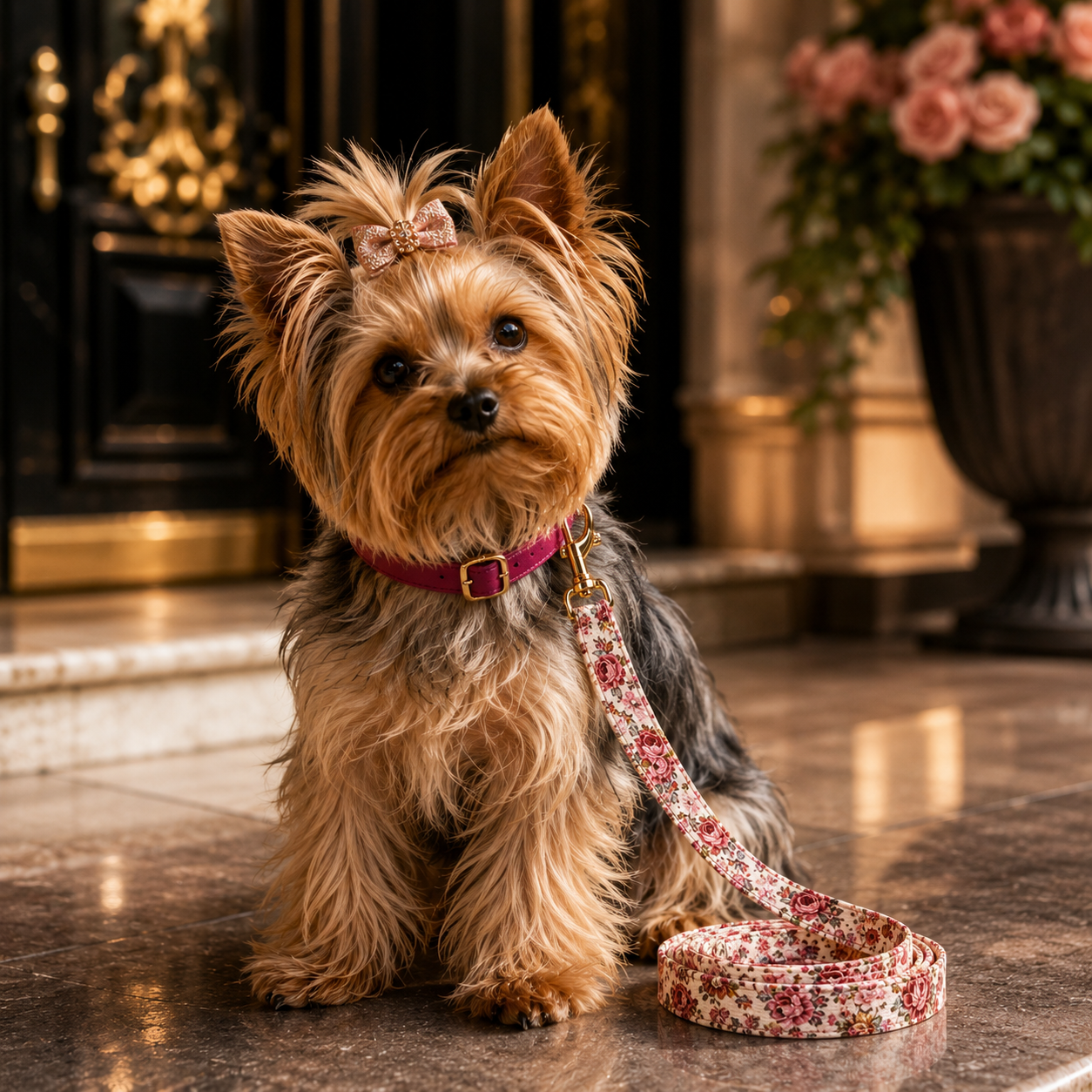 The Floral Heirloom Leash