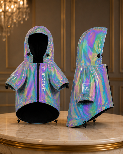 Aurora Reflective Dog Raincoat